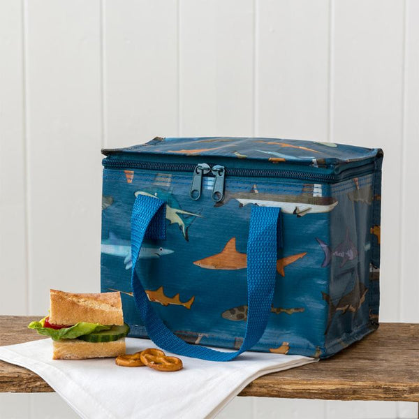 Sharks Insulated Lunch Bag Nest Gift Shop Rhiwbina Cardiff Wales