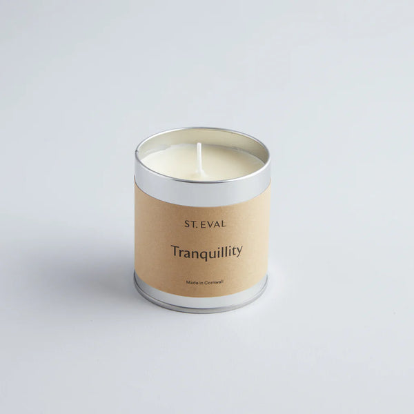St. Eval Tranquillity Scented Tin Candle Nest Gifts Rhiwbina Cardiff