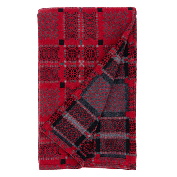 Melin Tregwynt Knot Garden Blanket - Draig