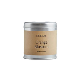 St. Eval Orange Blossom Scented Tin Candle Nest Gifts Rhiwbina Cardiff