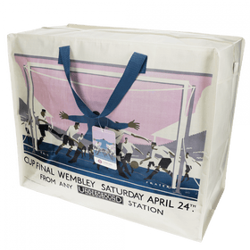 Jumbo storage bag - TfL Vintage Poster "Cup Final"
