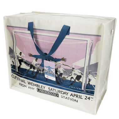 Jumbo storage bag - TfL Vintage Poster "Cup Final"