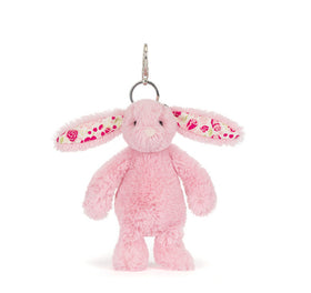 Blushkin Blossom Bunny Bag Charm