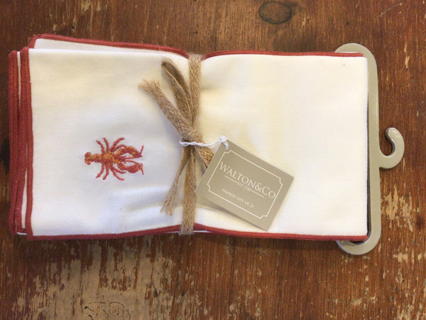 Waltons&Co Lobster napkins