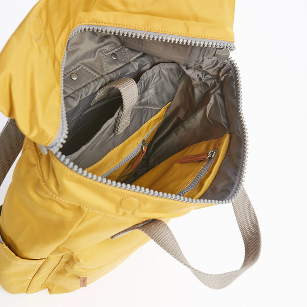 Roka Medium Corn Cranfield B Recycled Backpack Nest Gift Shop Cardiff