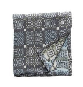 Melin Tregwynt Bluestone Knot Garden Blanket Throw Nest Cardiff