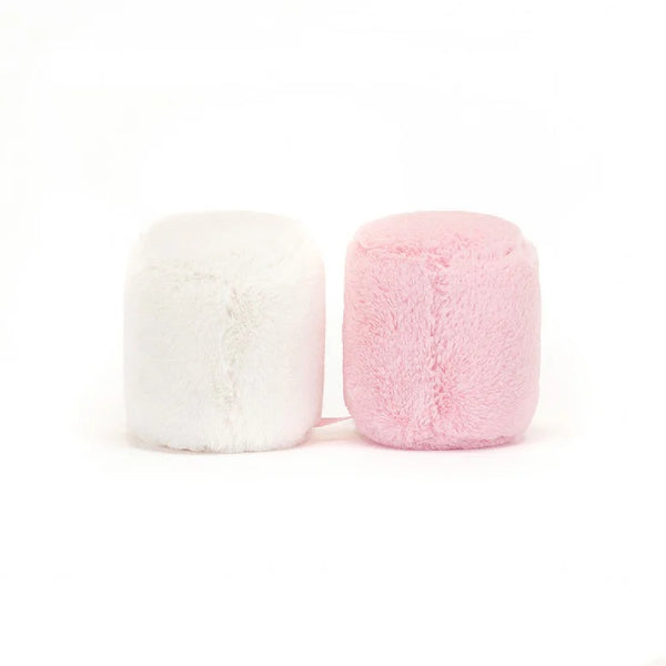 Jellycat Amuseable Pink and White Marshmallows Plush Toy Nest Cardiff