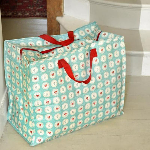 Jumbo Storage Bag - Vintage Doily