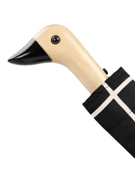 Original Duckhead Black Grid Umbrella Nest Vintage Rhiwbina Cardiff