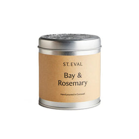 St. Eval Bay & Rosemary Tin Candle Nest Gifts Rhiwbina Cardiff