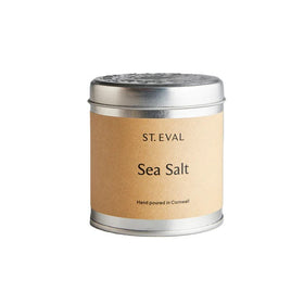 St. Eval Sea Salt Scented Tin Candle Nest Gifts Rhiwbina Cardiff