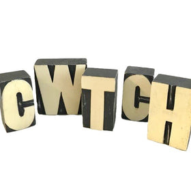 CWTCH Wooden Letters