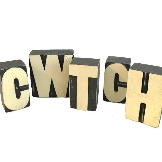 CWTCH Wooden Letters