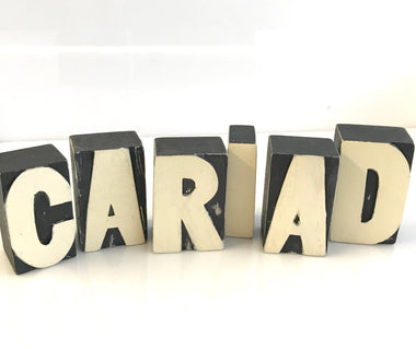 CARIAD Wooden Letters