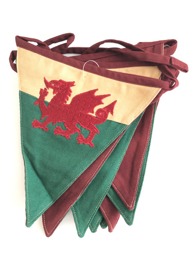 Welsh Flag Bunting